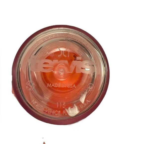 Dunkin’ Clear Insulated Tumbler with Orange Lid - Picture 5 of 5